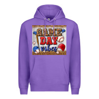 Purple game day vibes tumbler Premium Hoodie - BundleAndBundleShop