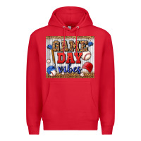 Red game day vibes tumbler Premium Hoodie - BundleAndBundleShop