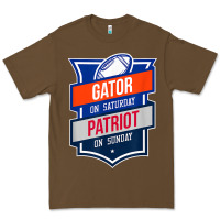 Cacao retro gator on saturday patriot on sunday gainesville gift Premium Tee - lanVoArt