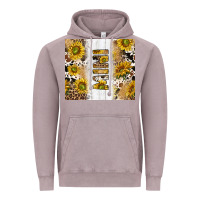 Vintage Zinc western mother's day mini with cowhide and sunflowers tumbler tbs Vintage Hoodie - TumblerDesignByShophia