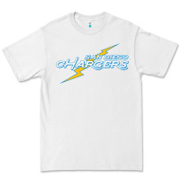 White vintage styled san diego chargers Premium Tee - lanVoArt