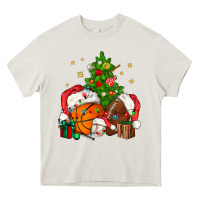 Cream christmas sports bbs Heavy Core Tee - BundleAndBundleShop