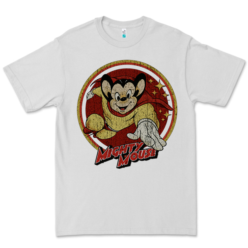 Distressed Mighty Premium Tee by lanVoArt | Teevron
