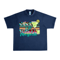 Navy mama cita needs a margarita Urban Heavy Tee - JahusDesignShop