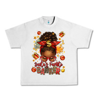 Lunar Rock santa favorite banker afro messy bun Urban Heavy Tee - texasbilliewilder
