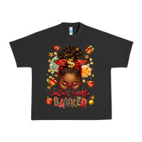 Pigment Black santa favorite banker afro messy bun Urban Heavy Tee - texasbilliewilder