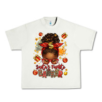 Pistachio santa favorite banker afro messy bun Urban Heavy Tee - texasbilliewilder