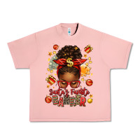Salmon santa favorite banker afro messy bun Urban Heavy Tee - texasbilliewilder