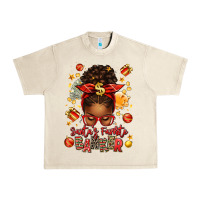 Sandshell santa favorite banker afro messy bun Urban Heavy Tee - texasbilliewilder