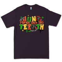 Plum juneteenth free ish since 1865 Premium Tee - LillyAllenDesigns