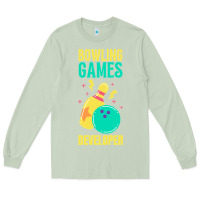 Matcha Bowling Games Developer Long Sleeve Tee - lanVoArt