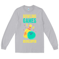 Moon Dust Bowling Games Developer Long Sleeve Tee - lanVoArt