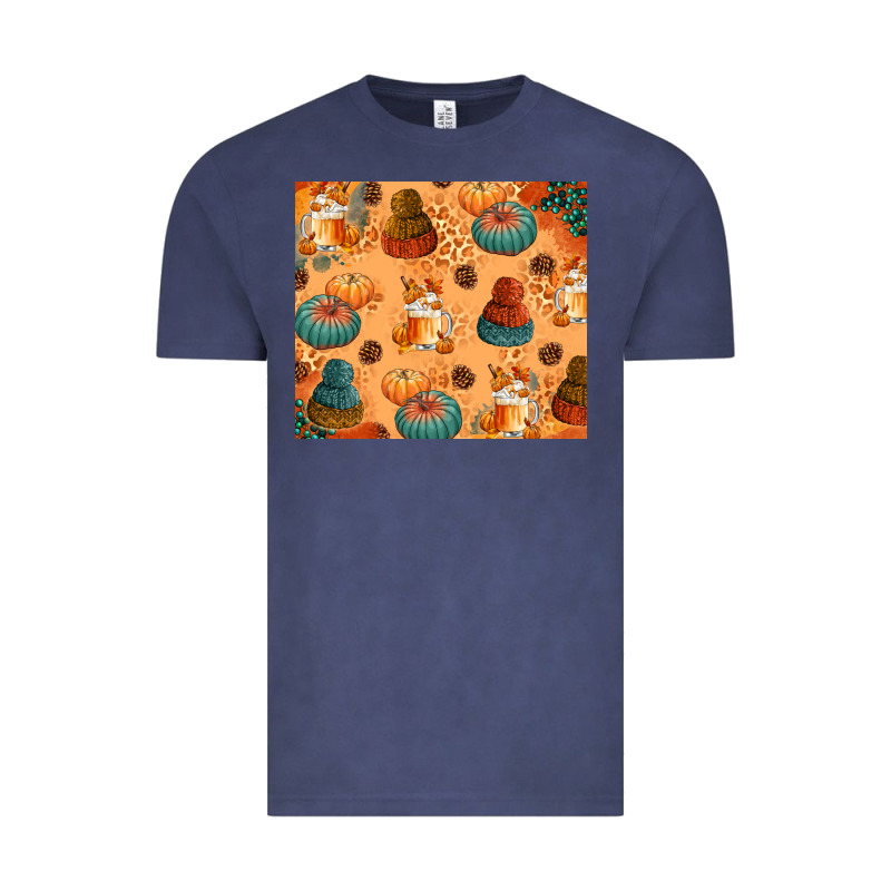 Fall Pumpkins Autumn Coffee Vintage Tee by texasbilliewilder | Teevron