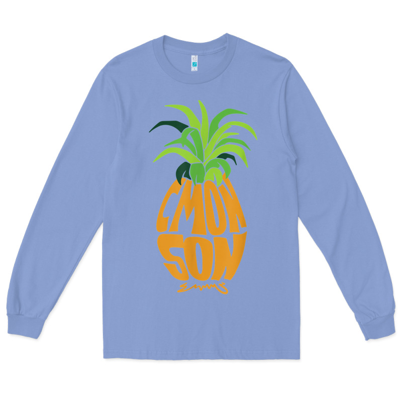 Vintage Psych Pineapple Of Gus C'mon Son! Crazy Lover Gift T Shirt Long Sleeve Tee by lanVoArt | Teevron