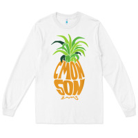 White vintage psych pineapple of gus c'mon son! crazy lover gift t shirt Long Sleeve Tee - lanVoArt