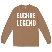 Toasted Coconut Euchre Legend Best Euchre Card Board Game Player Gift Long Sleeve Tee - lanVoArt