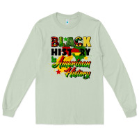 Matcha black history is american history Long Sleeve Tee - CowGirlArtShop
