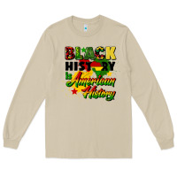 Mushroom black history is american history Long Sleeve Tee - CowGirlArtShop