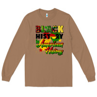 Toasted Coconut black history is american history Long Sleeve Tee - CowGirlArtShop