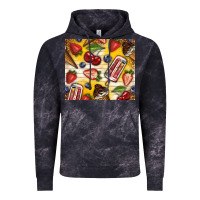 Summer Ice Cream With Fruits Vintage Hoodie | Teevron