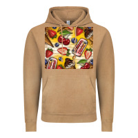 Vintage Camel summer ice cream with fruits Vintage Hoodie - TumblerDesignByShophia