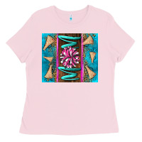 Bubblegum Pink cheer mom Ladies Tee - LillyAllenDesigns