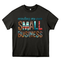 Asphalt minding my own small business bbs Heavy Core Tee - BundleAndBundleShop