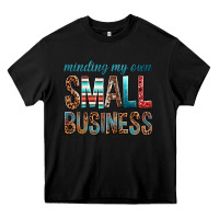 Black minding my own small business bbs Heavy Core Tee - BundleAndBundleShop