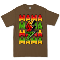Cacao mama lightning bolt juneteenth Premium Tee - LillyAllenDesigns