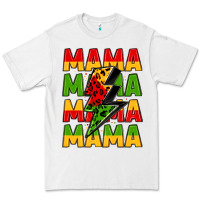 White mama lightning bolt juneteenth Premium Tee - LillyAllenDesigns