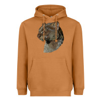 Meerkat Jaguarundi Head Heavyweight Hoodie - LillyAllenDesigns