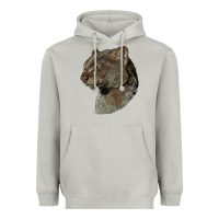 Moon Dust Jaguarundi Head Heavyweight Hoodie - LillyAllenDesigns