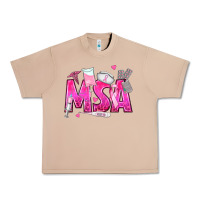 Burro breast cancer msa medical support assistant Urban Heavy Tee - texasbilliewilder