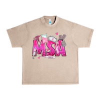 French Oak breast cancer msa medical support assistant Urban Heavy Tee - texasbilliewilder