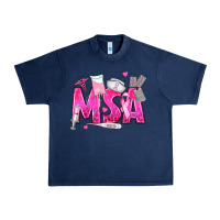 Navy breast cancer msa medical support assistant Urban Heavy Tee - texasbilliewilder