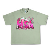 Oil Green breast cancer msa medical support assistant Urban Heavy Tee - texasbilliewilder