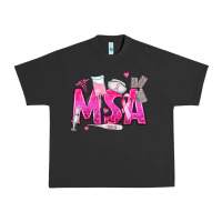Pigment Black breast cancer msa medical support assistant Urban Heavy Tee - texasbilliewilder