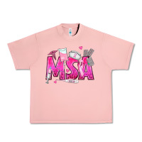 Salmon breast cancer msa medical support assistant Urban Heavy Tee - texasbilliewilder