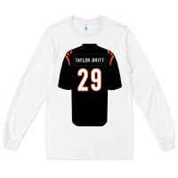 White cam taylor britt jersey Long Sleeve Tee - lanVoArt