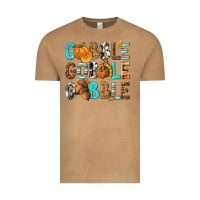 Vintage Camel Gobble Gobble Gobble with Turkey Vintage Tee - texasbilliewilder