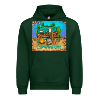 Forest Green camping life tumbler Urban Hoodie - BarkalooDesign