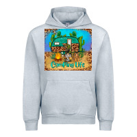 Heather Grey camping life tumbler Urban Hoodie - BarkalooDesign