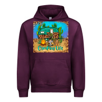 Mauve Wine camping life tumbler Urban Hoodie - BarkalooDesign