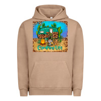 Pigment Burro camping life tumbler Urban Hoodie - BarkalooDesign