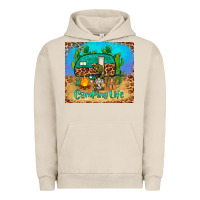 Pigment French Oak camping life tumbler Urban Hoodie - BarkalooDesign