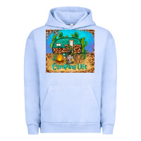Pigment Grape Ice camping life tumbler Urban Hoodie - BarkalooDesign