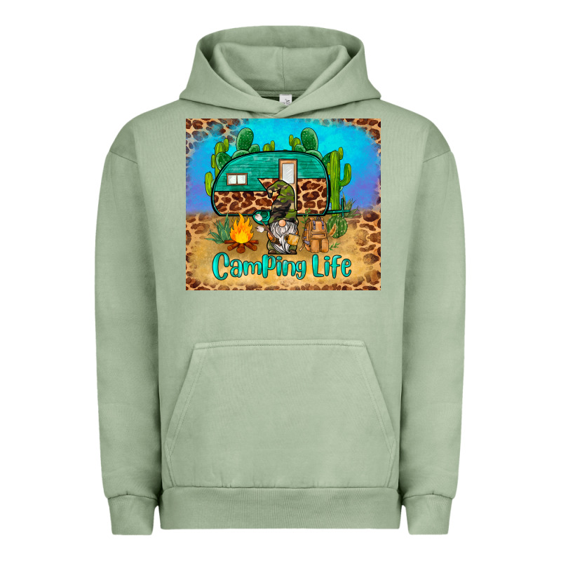 Camping Life Tumbler Urban Hoodie by BarkalooDesign | Teevron