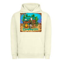 Pigment Pistachio camping life tumbler Urban Hoodie - BarkalooDesign