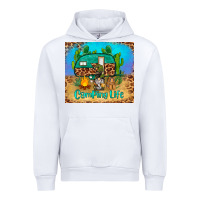 White camping life tumbler Urban Hoodie - BarkalooDesign