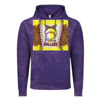 Cloud Purple raising ballers with baseball and softball leopard tumbler tbs Vintage Hoodie - TumblerDesignByShophia
